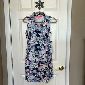 Lilly Pulitzer Wrap Dress Ladies Size Small